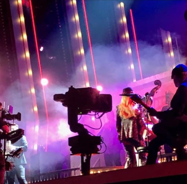 Furio robotic dolly and stabilized camera system at the Country Music Awards