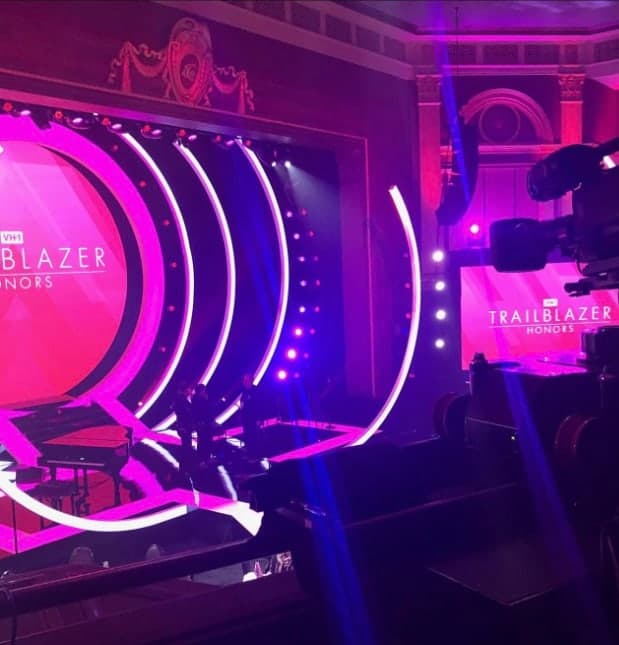 Furio robotic camera system working the Trailblazer Honors stage