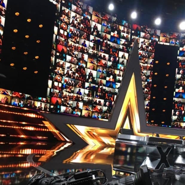 Furio robotic camera position on the Country Music Awards stage
